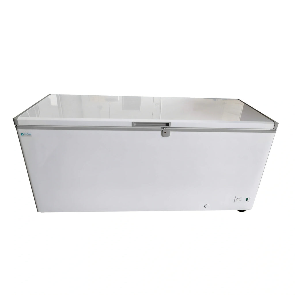 Excellence Commercial Products BD-16 Commercial Chest Freezer, 15.8 cu. ft., Solid Locking Hinged Lid, White