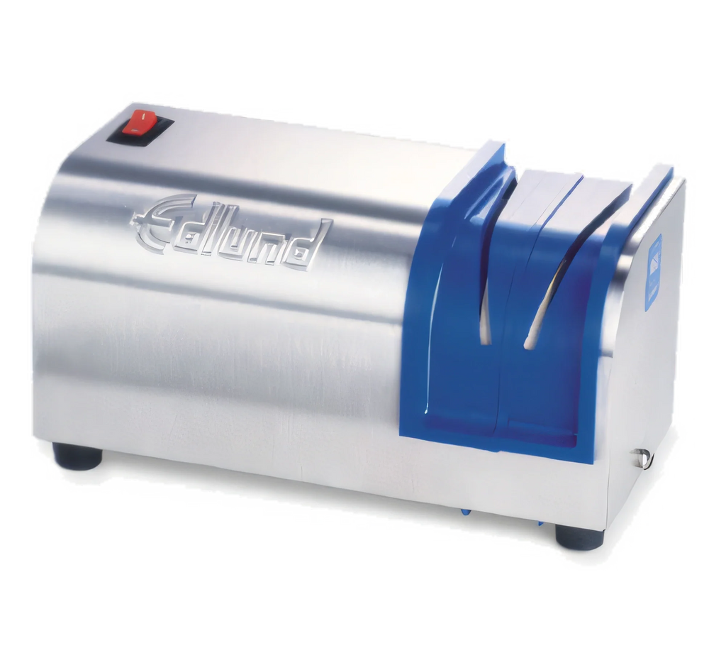 Edlund 401/230V 230V Electric Knife Sharpener with Removable Guidance System and Replaceable Grinding Wheel Case of 3