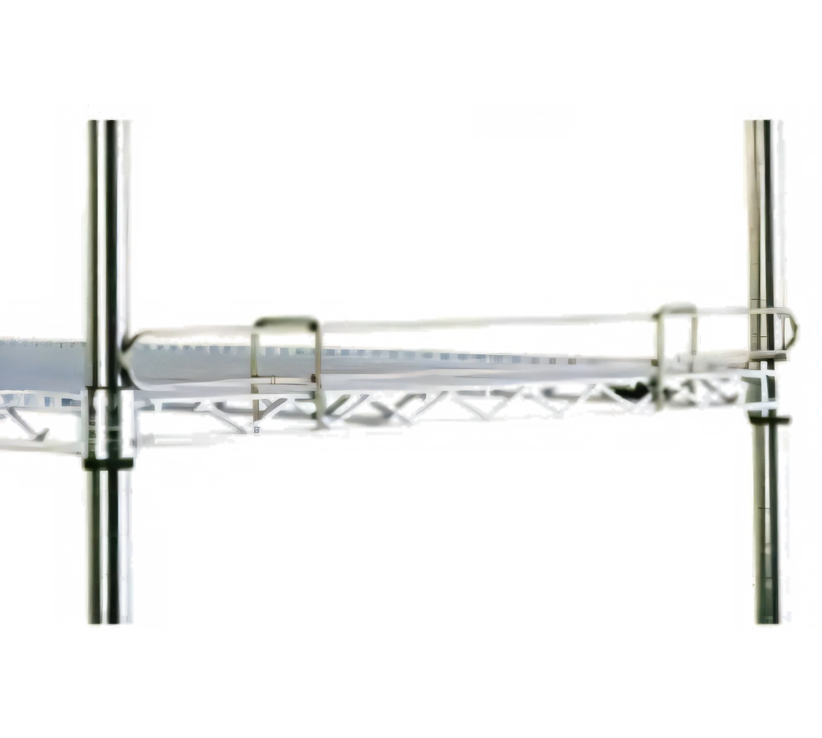 Eagle Group SL48-4C Shelf Ledge, Solid, 48" Long x 4"H, Chrome