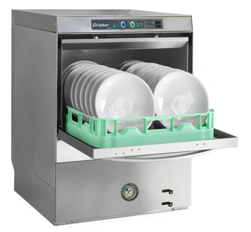 Lamber DSP4DPS High-Temp Undercounter Dishwasher with Drain Pump, 20 x 20 Rack