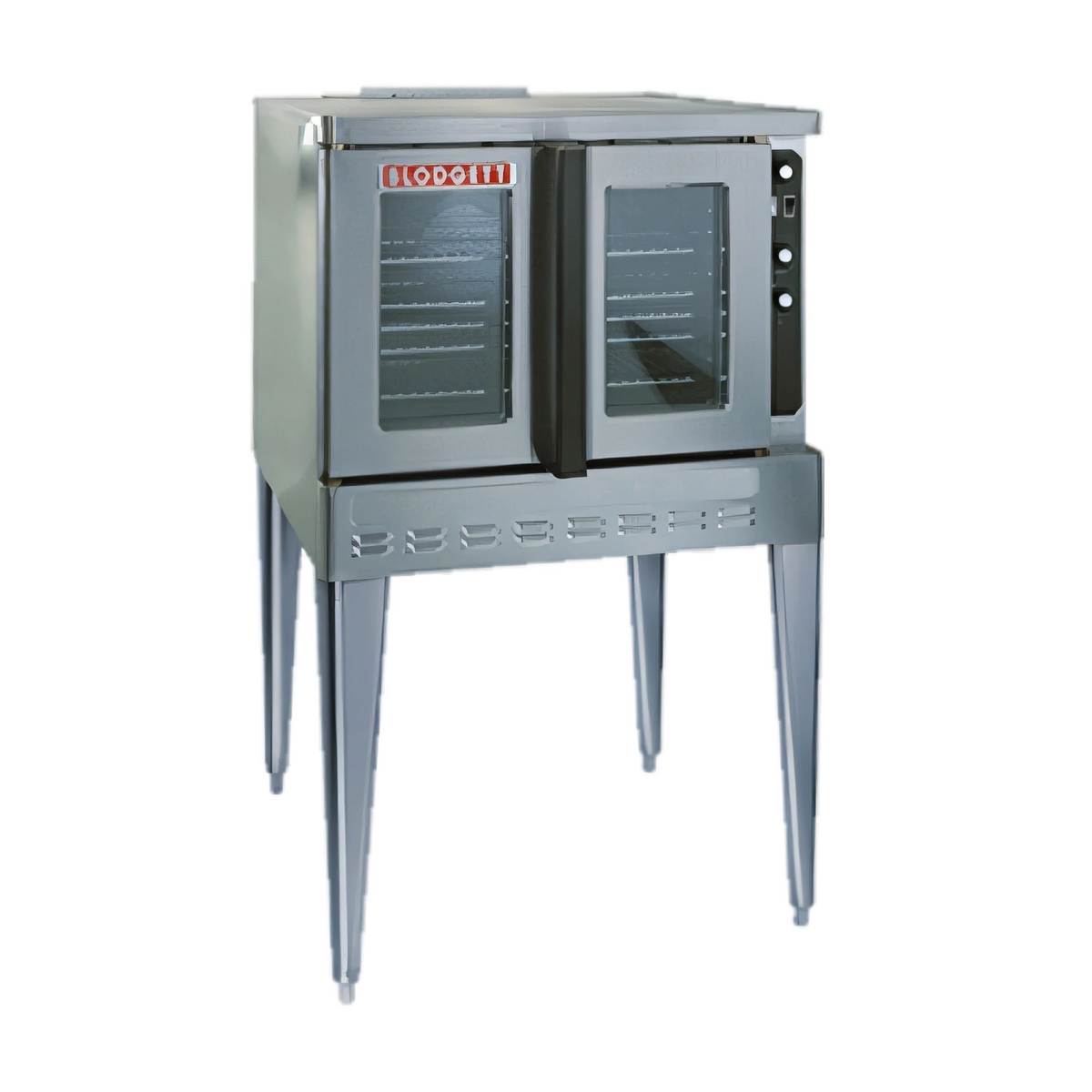 Blodgett (Middleby) Premium Series DFG-100 SGL Full-Size Single-Deck Gas Convection Oven, 5-Pan Capacity, Touchscreen Controls