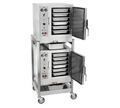 AccuTemp Steam'N'Hold S62401D060 DBL Two-Compartment Connectionless Vacuum Steamer with Stand and Casters, 12 Full-Size Pan Capacity