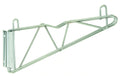 Quantum DWB14 Wall-Mount Cantilever Shelf Bracket Pair, 14 in Deep, Chrome-Plated, NSF