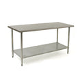 Eagle Group BlendPort® BPT-3024SB 430 Stainless Steel Work Table, 24" W x 30" D, Flat Top, Adjustable Undershelf