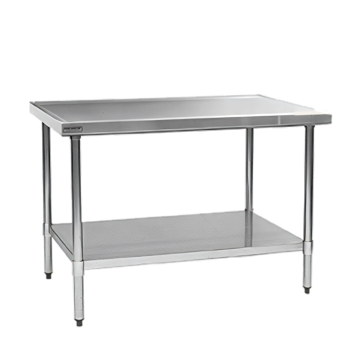 Eagle Group Spec-Master T3084EM 84-Inch x 30-Inch Stainless Steel Work Table, 14-Gauge 300 Series Top, Marine Edge, Adjustable Galvanized Undershelf