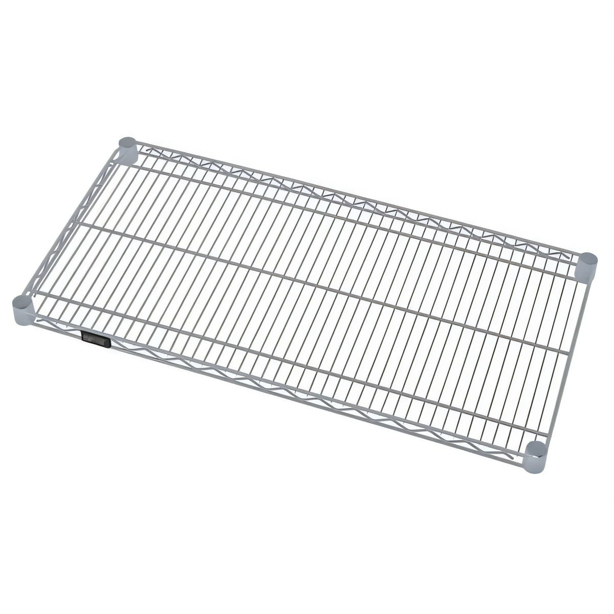 Quantum 1242GY Gray Epoxy Wire Shelf, 42"W x 12"D