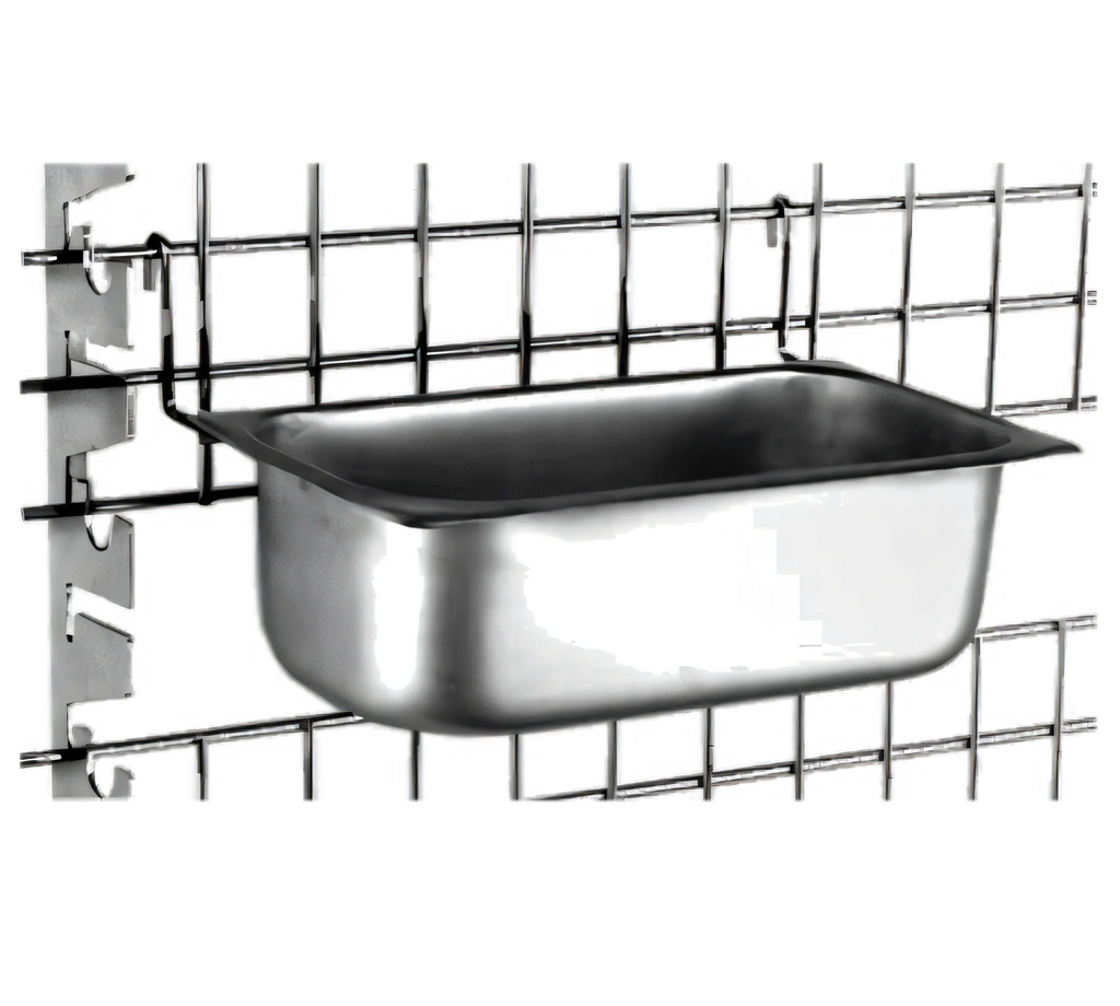 Eagle Group WalStor PH3RD 1/3 Size Pan Holder, Modular Wall System, 12 x 8 x 3 in, NSF