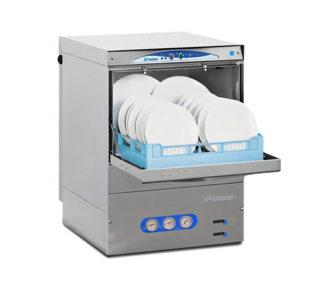 Lamber DSP4DPS High-Temp Undercounter Dishwasher with Drain Pump, 20 x 20 Rack