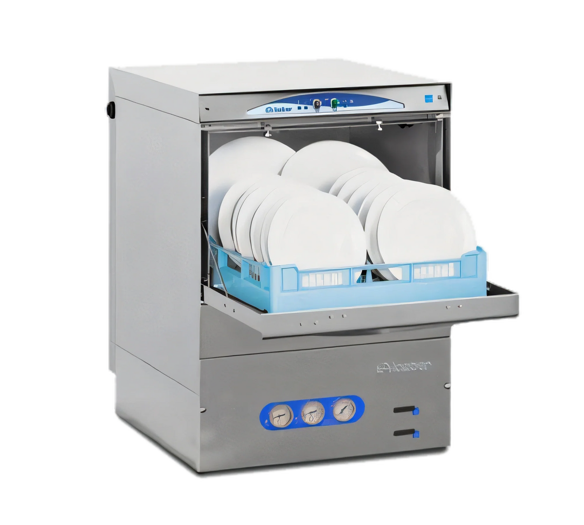 Lamber DSP4DPS High-Temp Undercounter Dishwasher with Drain Pump, 20 x 20 Rack