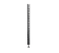 Eagle Group P33-C Stationary Wire Shelving Post, 33-inch, Chrome, Grooved