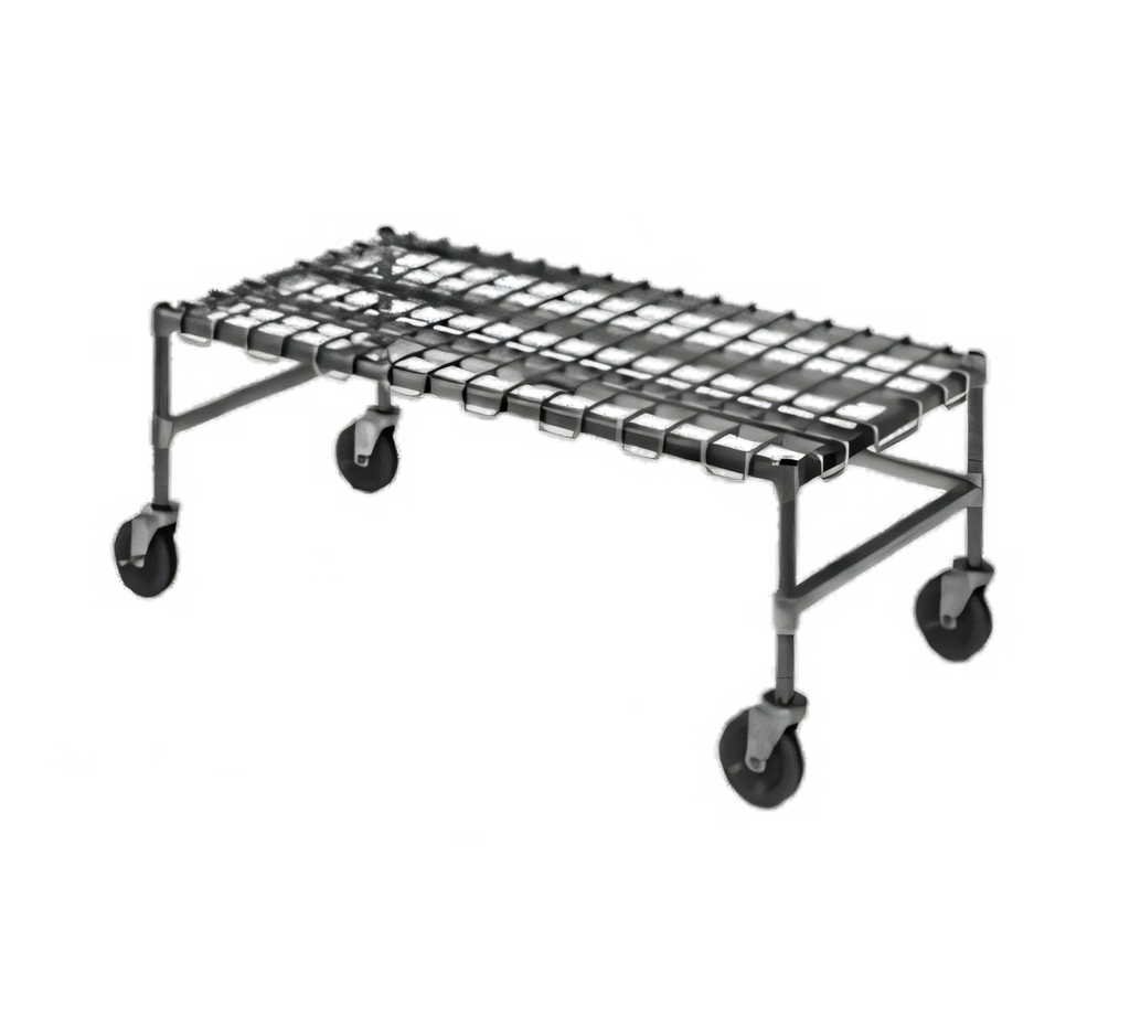 Eagle Group MDR2136-C Mobile Wire Dunnage Rack, Chrome, 36"W x 21"D x 14"H, 800 lb Capacity