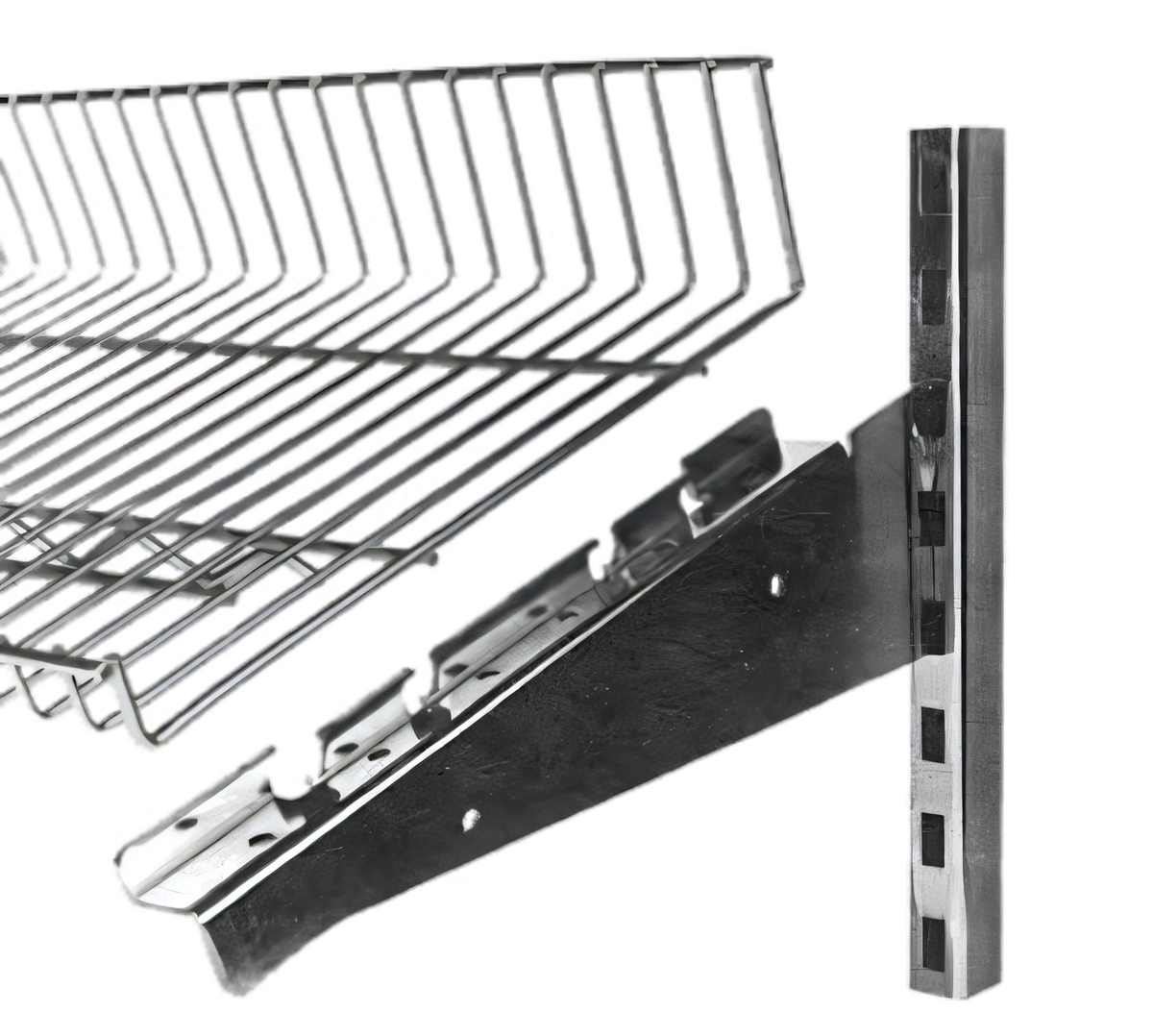 Eagle Group Madix ML20 Replacement Brackets for Wire Display Shelving, 20" Long
