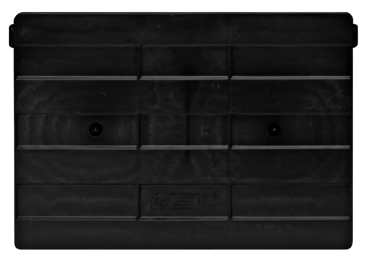 Quantum CRDUS270 Cross Divider for Ultra Stack & Hang Bin, 3 Slots, 6-Pack Case of 6