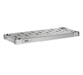 Eagle Group Quik-Set SHDS1836VL Louvered Solid Shelf, 36 x 18 Inches, 14-Gauge Galvanized Steel, Gray Epoxy Finish