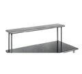 Eagle Group OS1272-14/3 Table-Mount Single-Deck Overshelf, 72"W x 12"D x 18"H, 14-Gauge 304 Stainless Steel