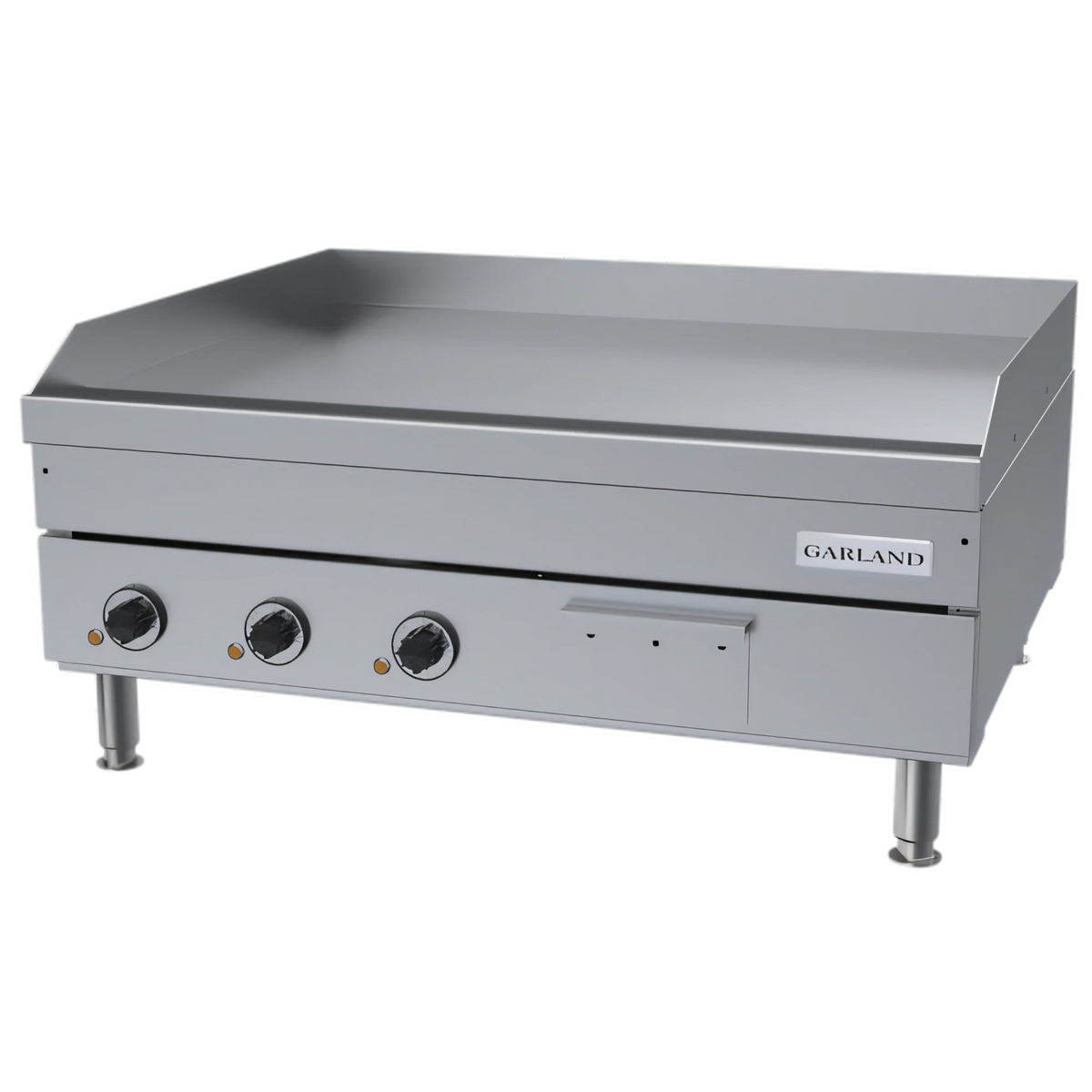 Garland E24 Series E24-36G 36-Inch Electric Countertop Griddle with Smooth Steel Plate and Thermostatic Controls