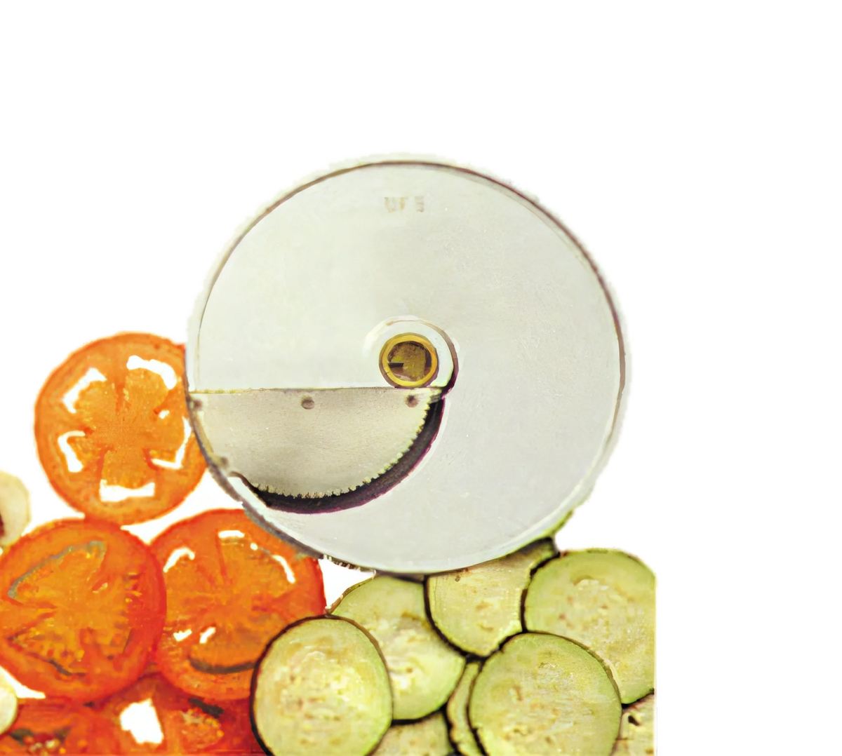 Eurodib USA DF5 Commercial Food Processor Replacement Slicing Disc, 5 mm