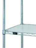 Quantum 1872SM Shelf Inlay Mat, 72"W x 18"D, White Polyethylene