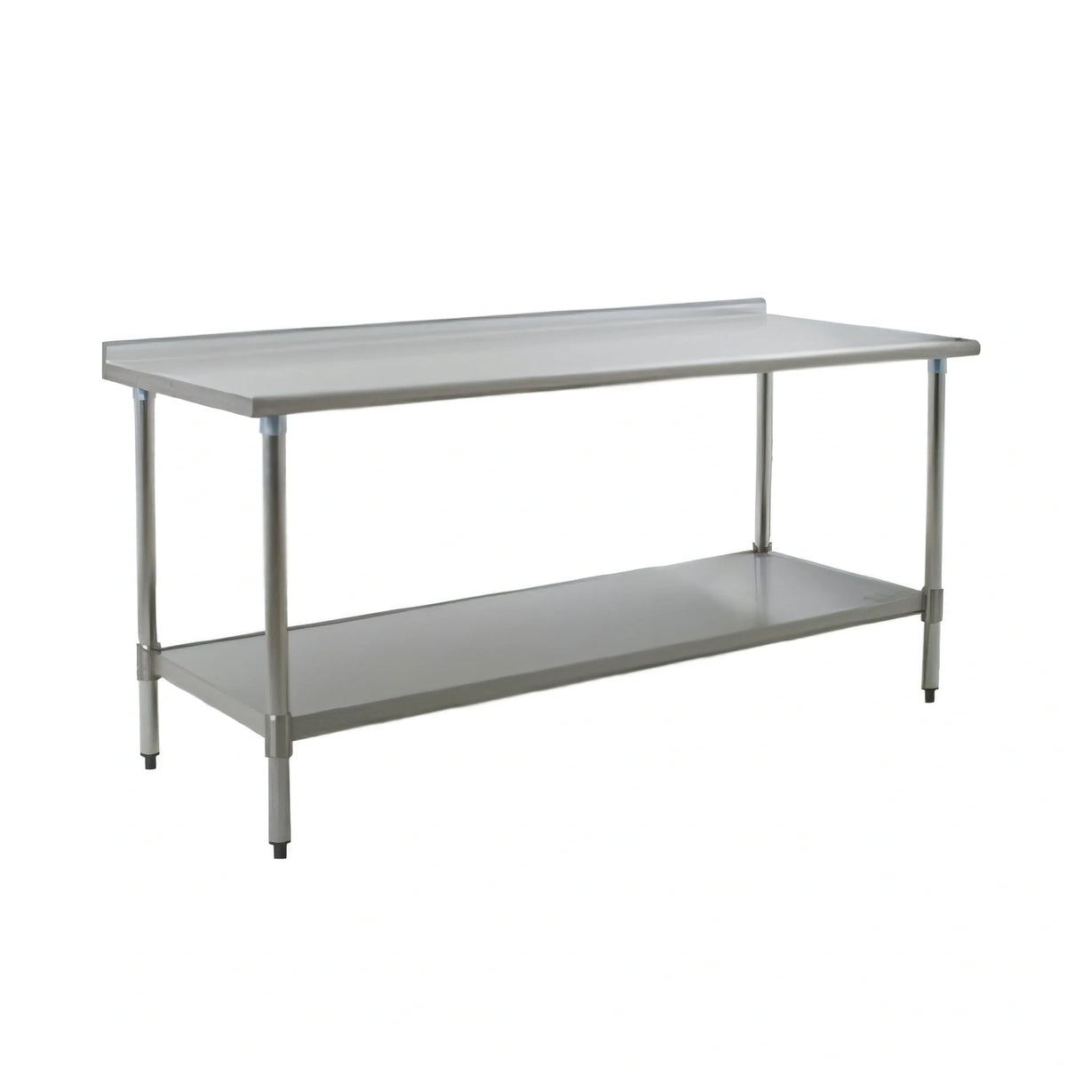 Eagle Group BlendPort® BPT-3048SB-UT 430 Stainless Steel Work Table with Rear Upturn and Adjustable Undershelf, 48 x 30 Inches