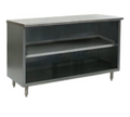 Eagle Group Spec-Master PC1872SE-CS 72-Inch Open Front Stainless Steel Plate Cabinet with Fixed Shelf