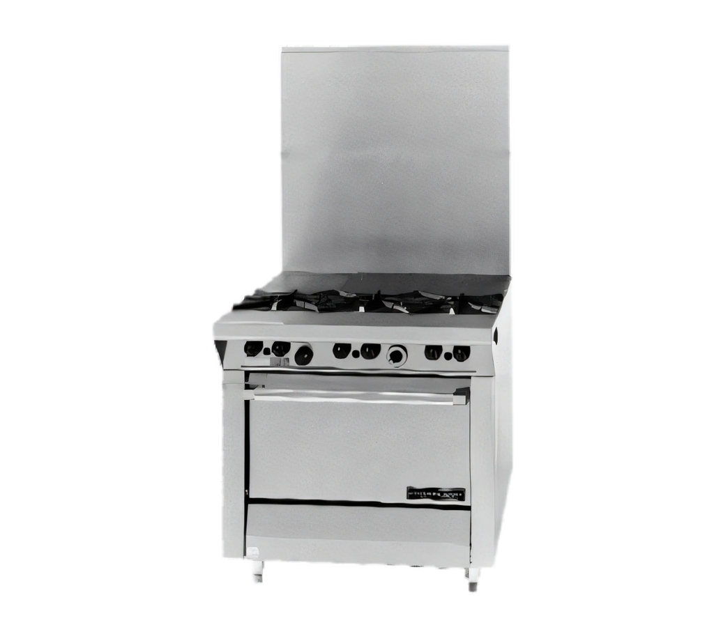 Garland Master M43FTT 34-Inch Modular Gas Range Top with 3 Open Burners and 3 French Tops