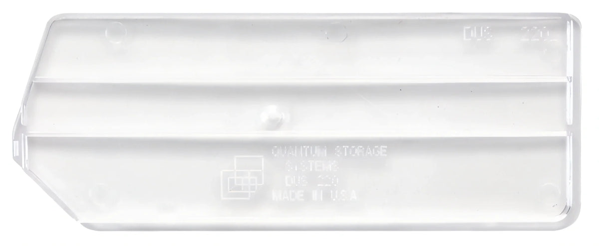Quantum DUS220CL Clear Bin Divider for QUS220 Ice Bin