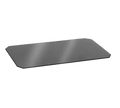 Eagle Group Stand-Outs DSI-1460 Reversible Black & White Hardboard Shelf Inlay, 60"W x 14"D