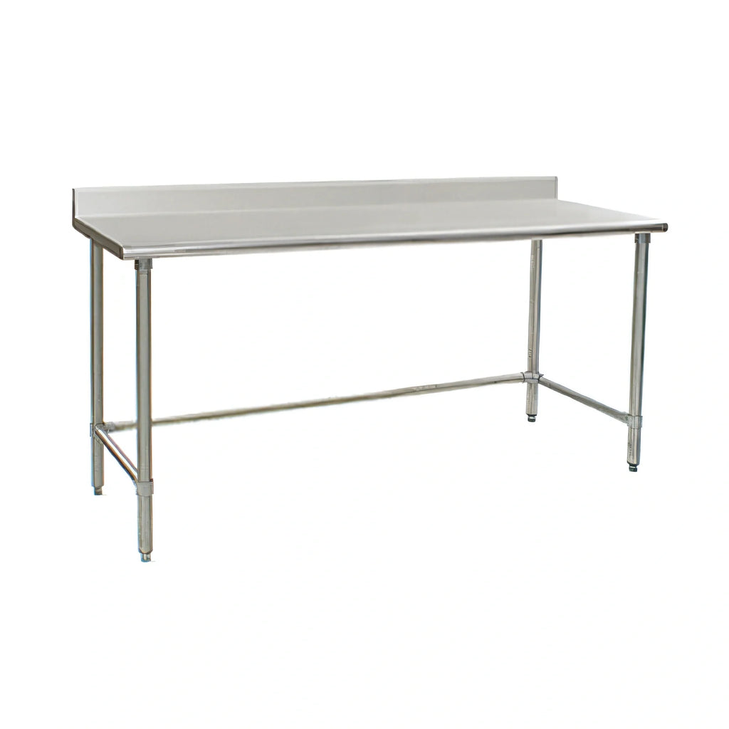 Eagle Group BlendPort® BPT-3072STB-BS 430 Stainless Steel Work Table with 4-1/2-Inch Backsplash, 72 x 30 Inches