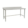 Eagle Group BlendPort® BPT-3072STB-BS 430 Stainless Steel Work Table with 4-1/2-Inch Backsplash, 72 x 30 Inches
