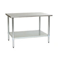 Eagle Group BlendPort® BPT-3024B 430 Stainless Steel Work Table, 24"W x 30"D, Adjustable Galvanized Undershelf