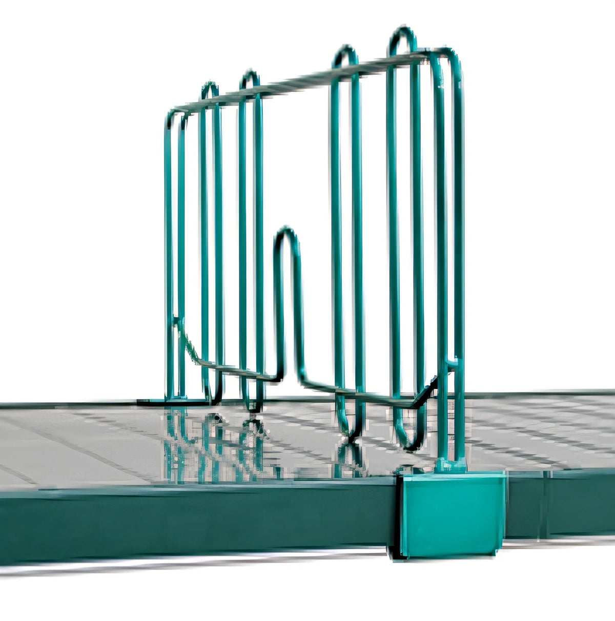 Eagle Group QuadPlus QPSD21-VG Shelf Divider, 21"W x 8"H, Green Epoxy