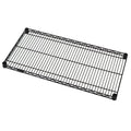 Quantum 1272BK Wire Shelf, 72"W x 12"D, Black Epoxy Coated