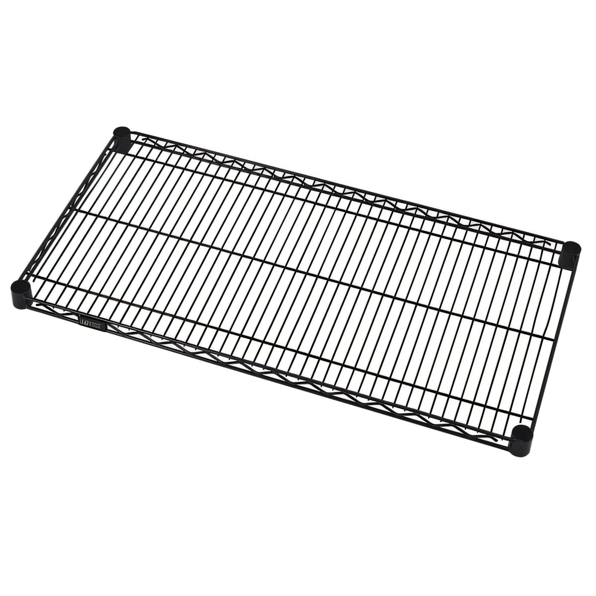 Quantum 1272BK Wire Shelf, 72"W x 12"D, Black Epoxy Coated