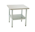 Eagle Group MS3036 Stationary Mixer Stand, Stainless Steel Top, Galvanized Adjustable Undershelf, 600 lb Capacity, 36 x 30 x 24 Inches
