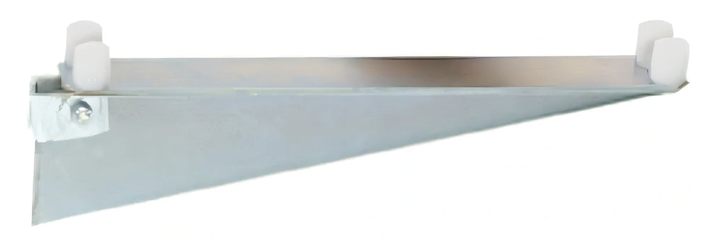 Eagle Group MMDBSS-K-24 24-Inch Stainless Steel Double Knob Shelf Bracket for Cantilevered Shelving, 360 lb. Capacity
