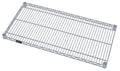 Quantum 2424GY Wire Shelf, 24"W x 24"D, Gray Epoxy-Coated Finish