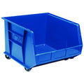 Quantum QUS984MOB Mobile Stackable Polypropylene Storage Container, 29-7/8"L x 16-1/2"W x 14"H