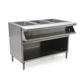 Eagle Group Spec-Master SHT4OB-208-3 4-Well Electric Sealed Well Hot Food Table, Open Base, 208V 3-Phase, AutoFill