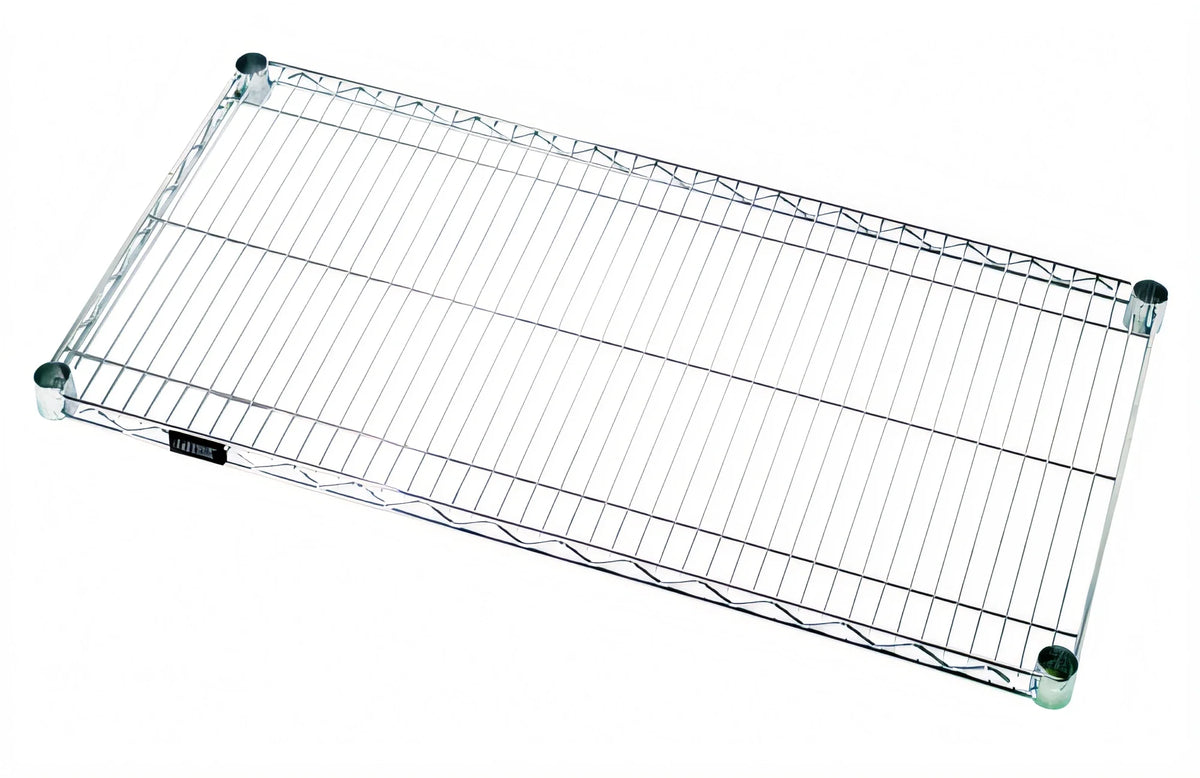 Quantum 3648C Chrome-Plated Wire Shelf, 48"W x 36"D, 600–800 lb. Capacity, NSF