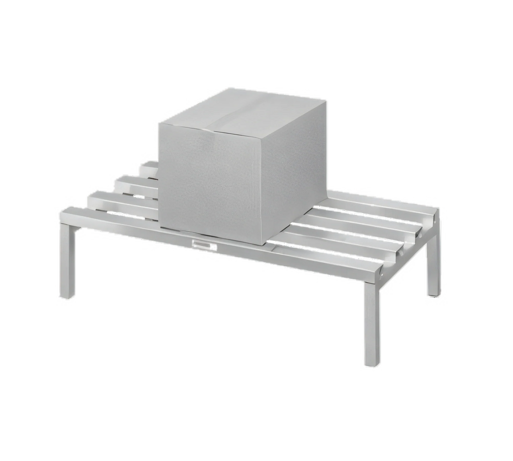 Channel Manufacturing CA2042 Aluminum C-Channel Dunnage Rack, 42W x 20D x 12H, 2,500 lb Distributed Capacity