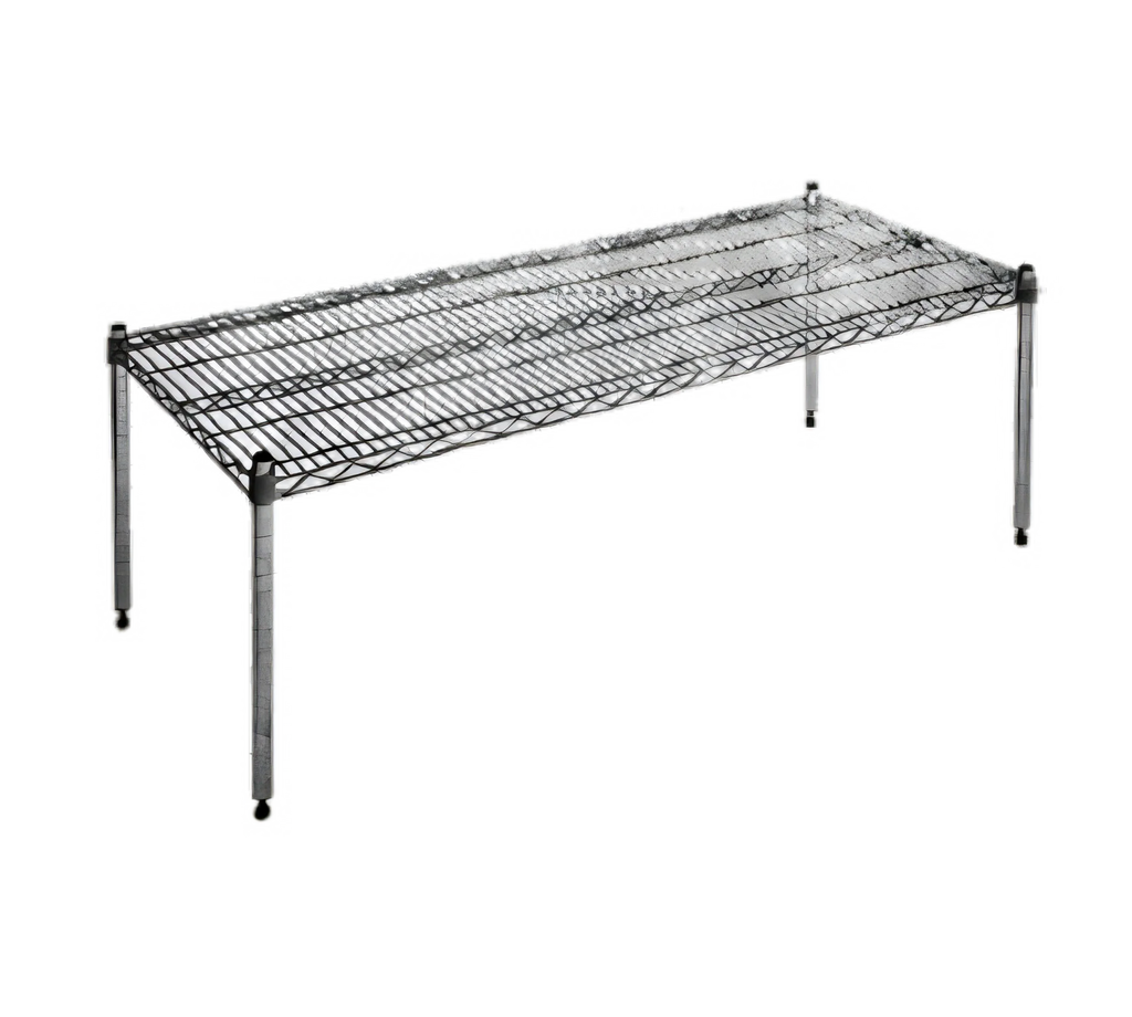 Eagle Group EagleGard PF2130-E Wire Dunnage Platform, 30"W x 21"D, 14" Posts, 600 lb. Capacity