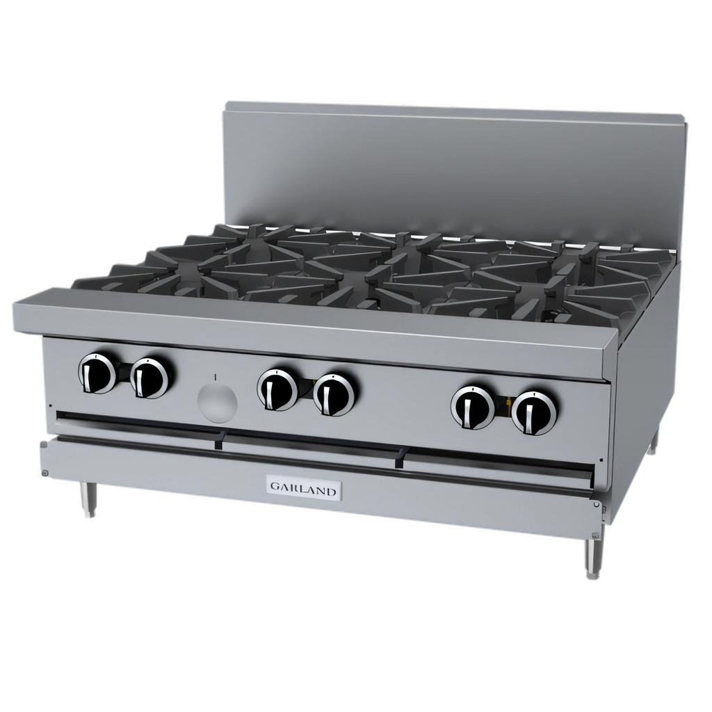 Garland G Starfire Pro G36-6T 36-Inch Natural Gas Modular Commercial Range with 6 Open Burners