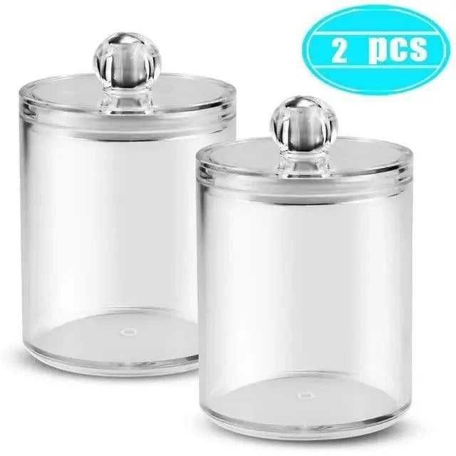 Two-Piece Cotton Pad and Swab Organizer