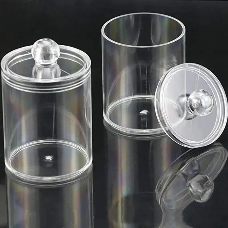 Two-Piece Cotton Pad and Swab Organizer