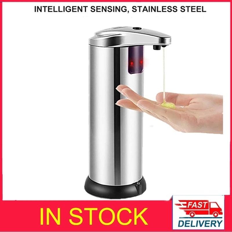 250 mL Stainless Steel Automatic Soap Dispenser