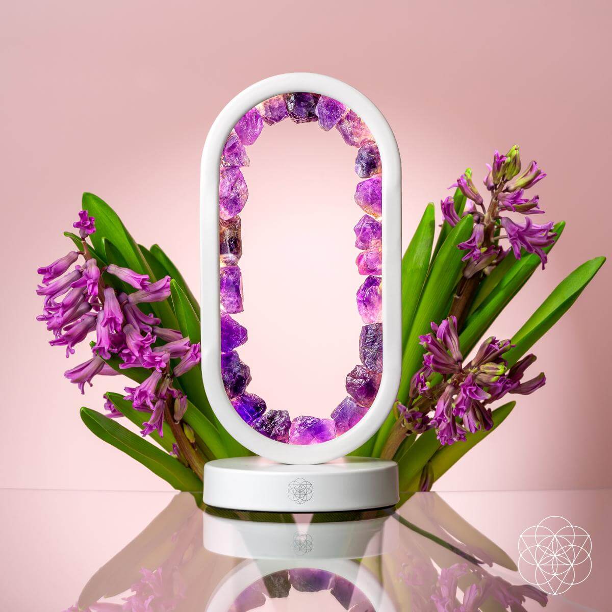 Portal to Peace - Amethyst Lamp of Stress Relief