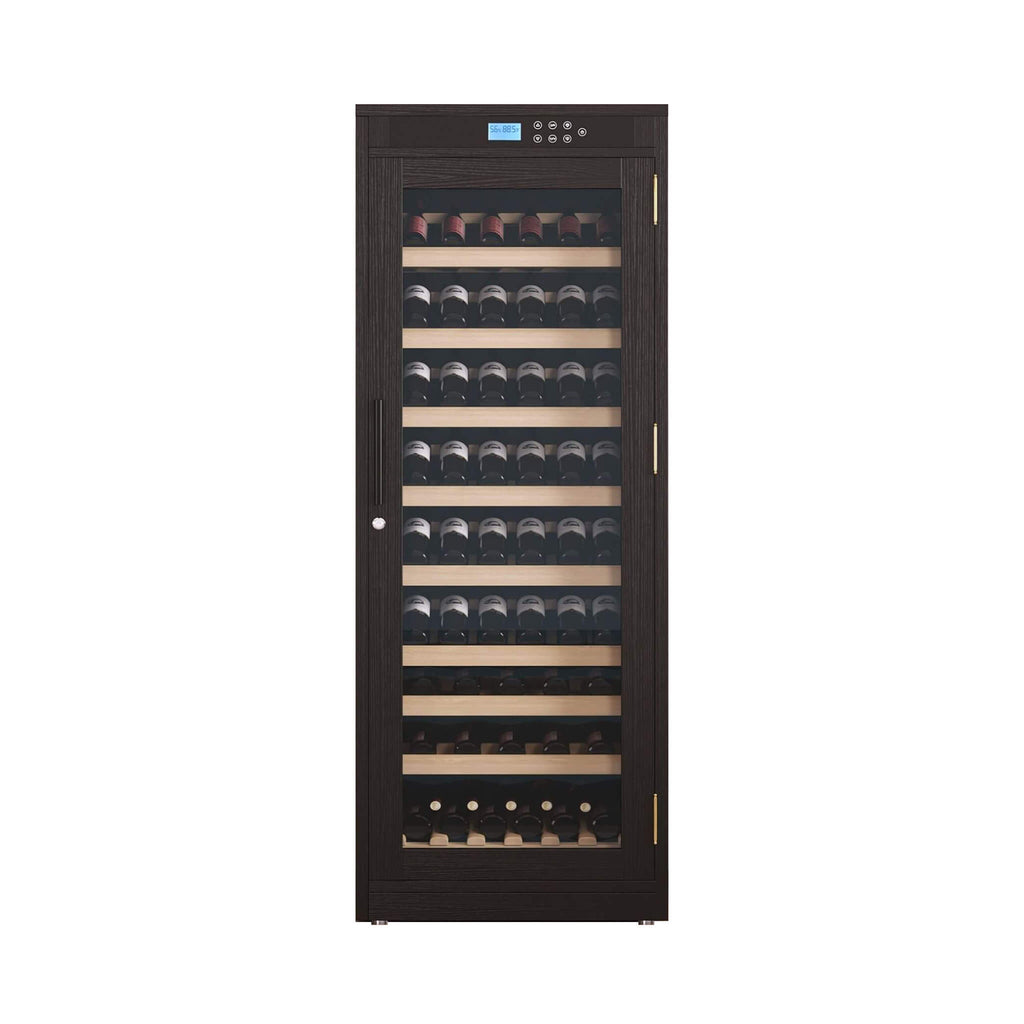 102-Bottle Smart Temperature-Controlled Multi-Tier Wine Cabinet For Home And Bar (SAK46361)