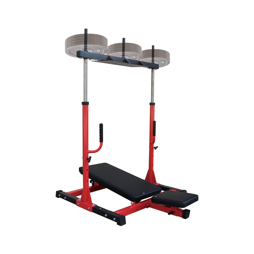 Premium Vertical Leg Press Machine With Adjustable Back And Head Rests For Home Gyms, 660LBS (SAK34819)