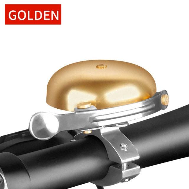 Vintage Classic Bicycle Bells Copper Aluminum Alloy Bike Handlebar Bell Ring Loud Sound Horn Compass Safety Warning Alarm Bike Bell Classic Bicycle Ring Bell Horn Nice Loud Tone Cycling Accessories