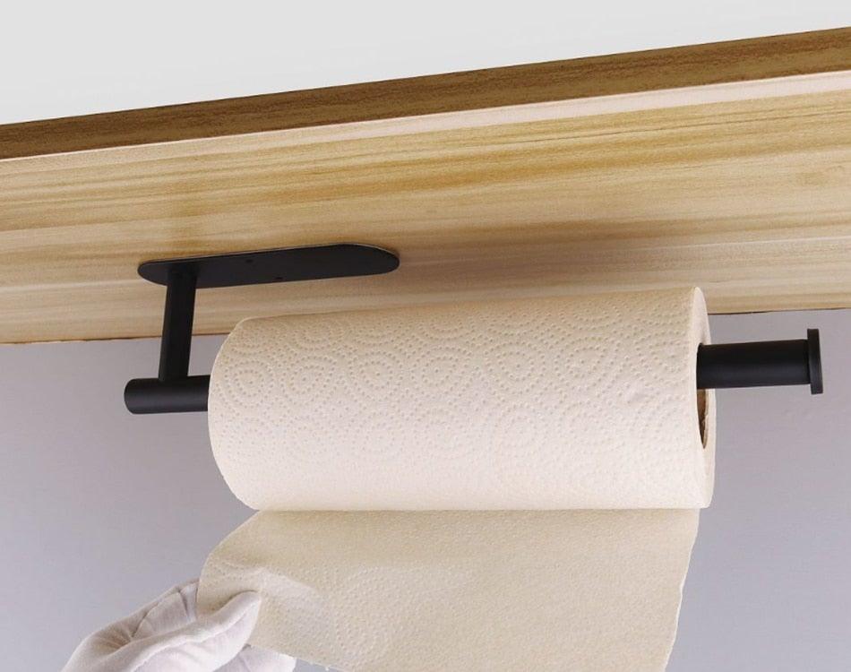 Gold Self-Adhesive Paper Towel Holder
